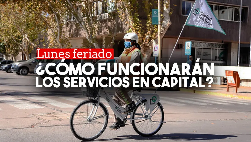 Lunes feriado: así funcionarán los servicios en Capital