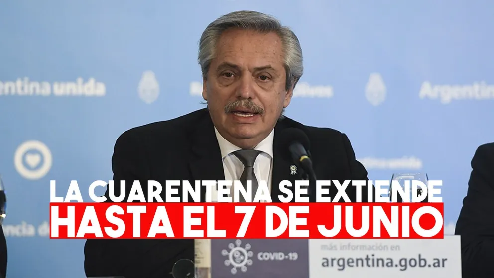 Alberto Fernández extendió la cuarentena 15 días más