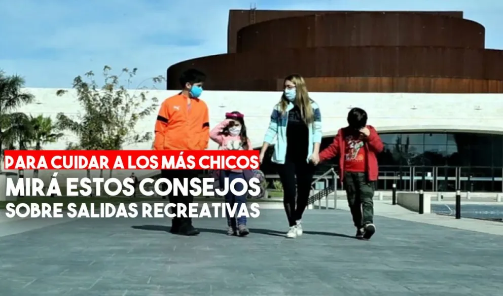 Consejos para salidas recreativas de niños