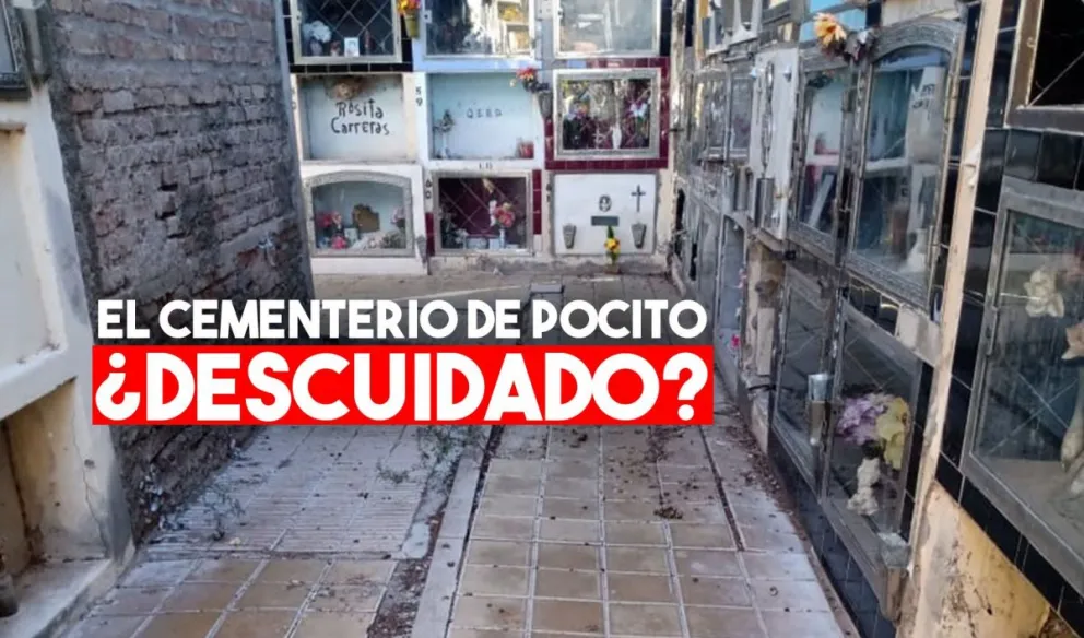Denuncian abandono y mucha mugre en un cementerio municipal