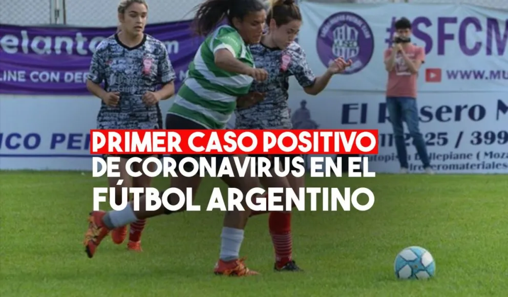 Confirmaron el primer caso de Covid-19 en el fútbol argentino