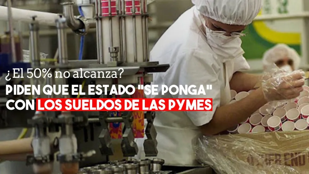 Piden que el Estado pague el 100% de los sueldos de las pymes