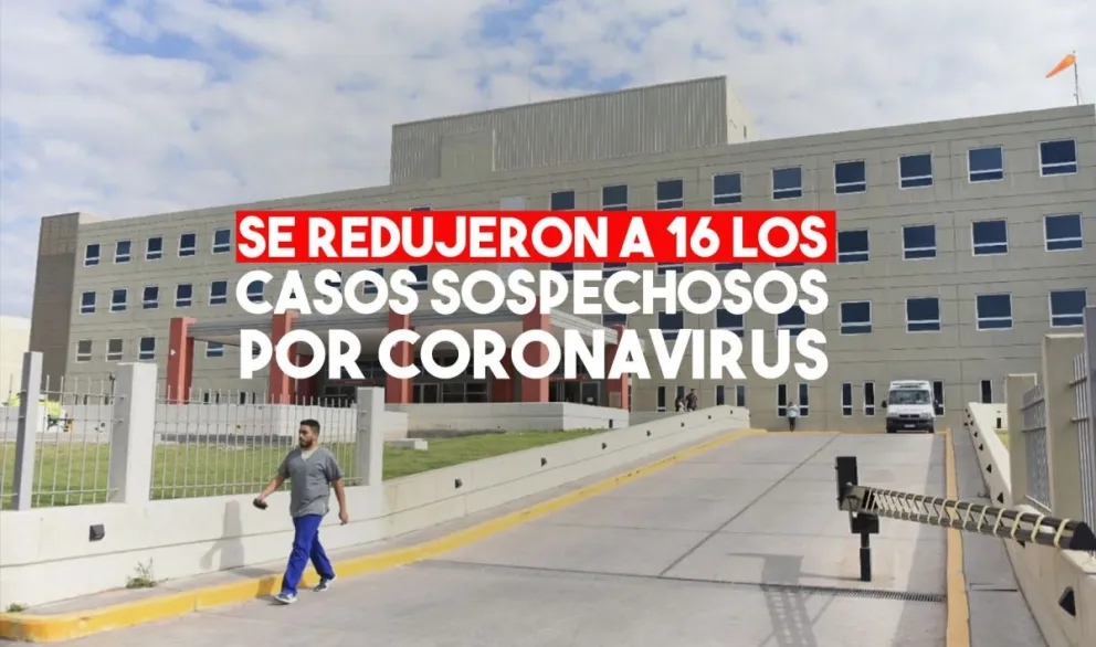 Los casos sospechoso por coronavirus se redujeron a 16