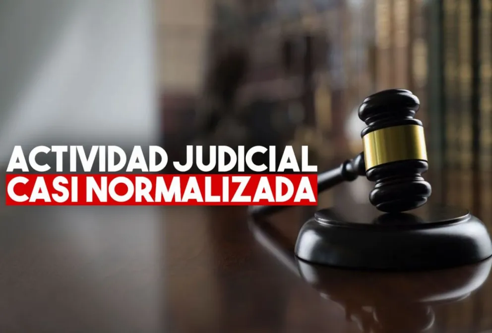 Desde hoy, vuelve la actividad judicial casi en su totalidad