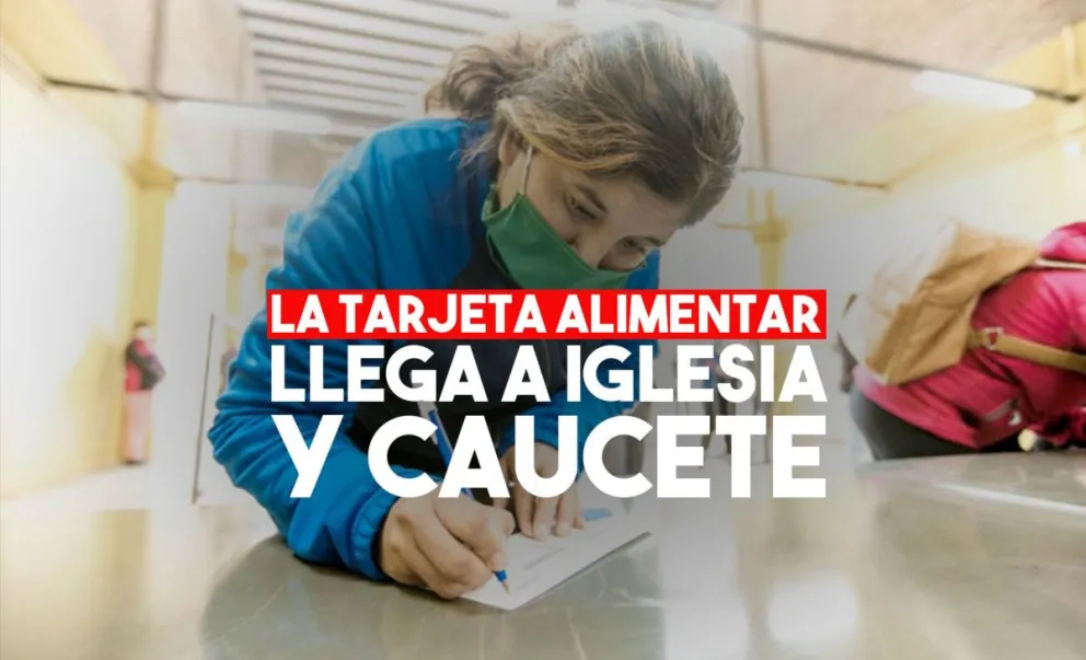 Se vienen los operativos de Tarjeta AlimentAr en Caucete e Iglesia