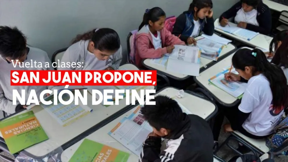 San Juan trabaja en un protocolo para reanudar las clases