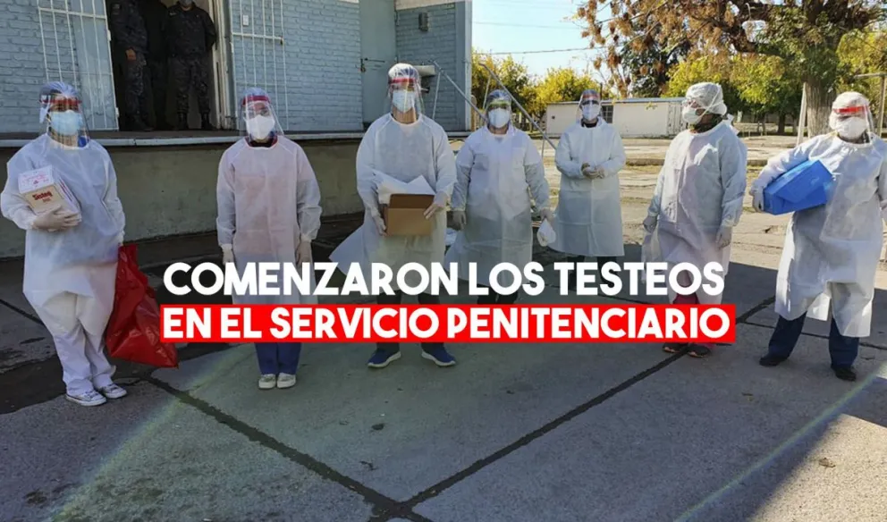 Se realizaron 30 hisopados a los internos del Penal de Chimbas