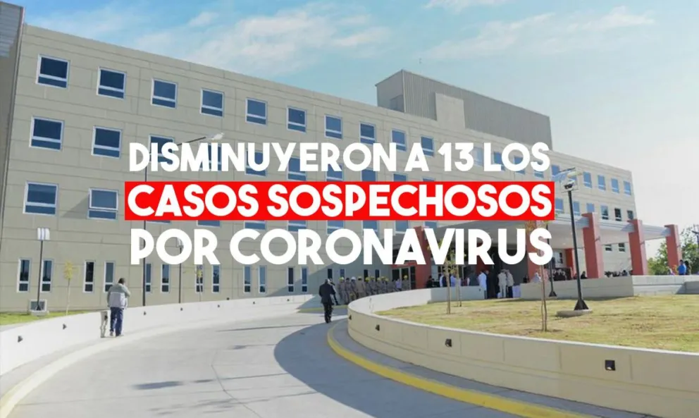 Disminuyeron a 13 los casos sospechosos por coronavirus