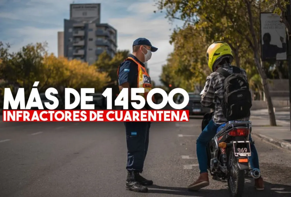Son más de 14.500 los aprehendidos por incumplir la cuarentena en 69 días