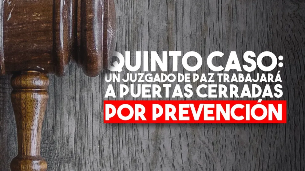 Cerrarían un juzgado de Paz en Capital por prevención