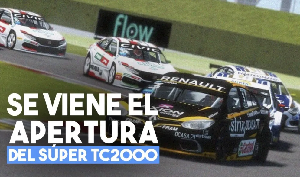 Comienza en San Juan el Campeonato Apertura del Super TC 2000 eSports