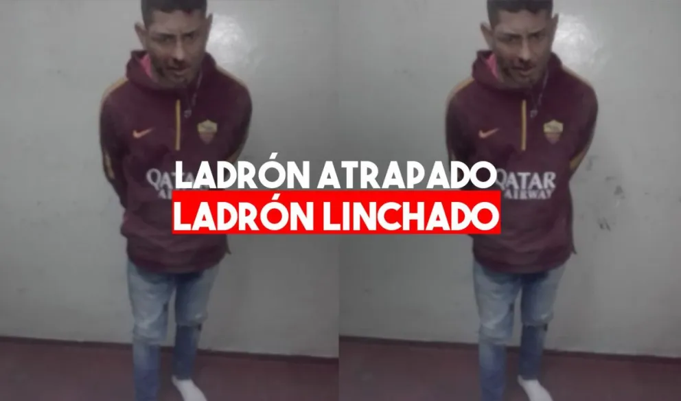 Arrebató un celular y los vecinos casi lo linchan