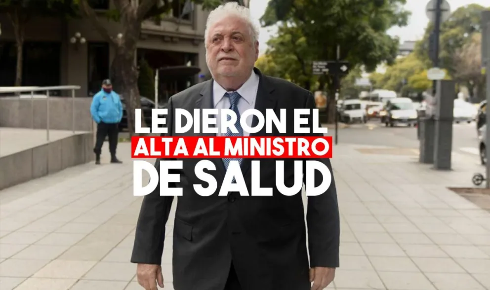 Le dieron el alta a Ginés González García