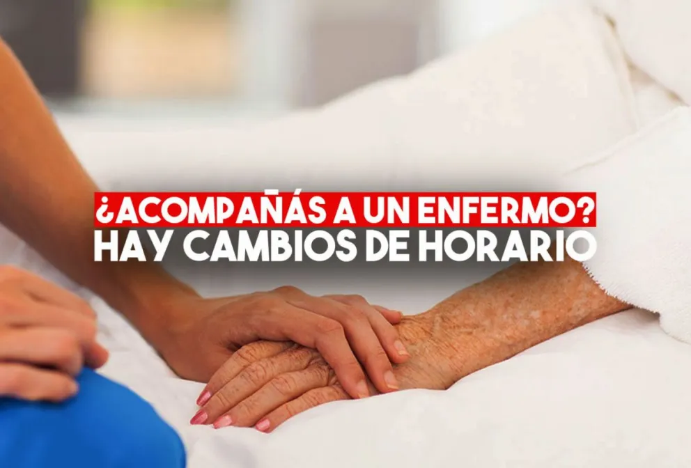 Cambian el horario de visitas de acompañantes en el Marcial Quiroga