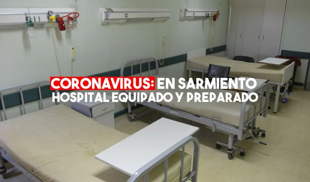 El Hospital de Sarmiento se preparó para actuar ante posibles casos de COVID-19