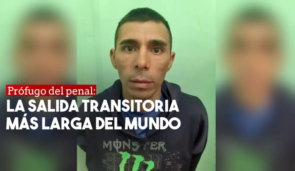 Tenía salidas transitorias, se fugó y lo atraparon dos meses después