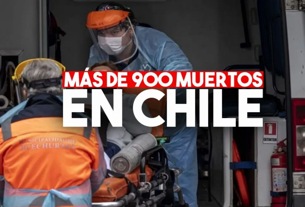 Chile anota nuevo récord diario de 54 muertes y supera los 90.000 casos