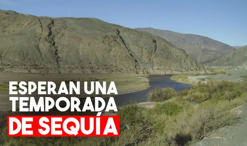 Un especialista de la UNSJ aseguró que este año será "pobre" de agua