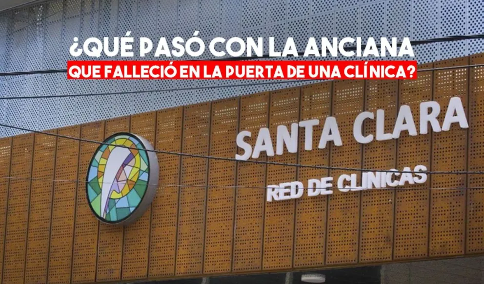 Mirá lo que dijeron desde clínica Santa Clara sobre la mujer que murió en la puerta de la clínica