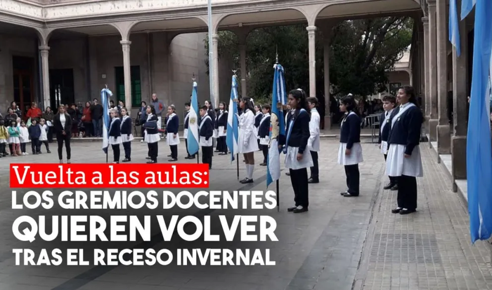 Los gremios docentes quieren que el regreso a clases sea después del receso invernal