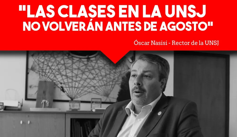 Las clases presenciales en la UNSJ no volverán antes de agosto