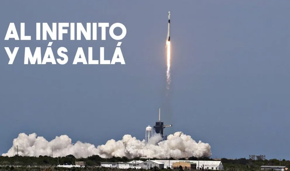 La nave de Space X tuvo un despegue exitoso
