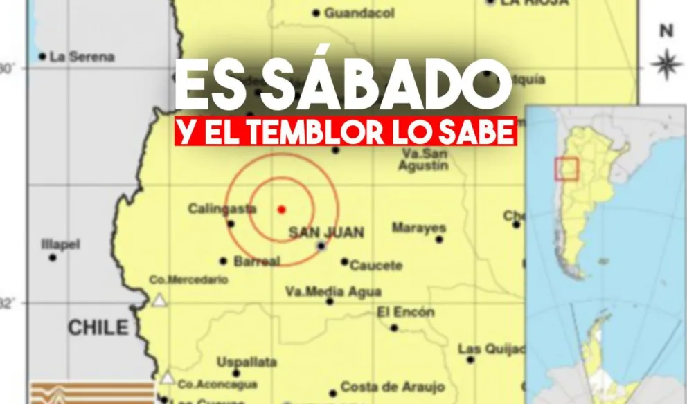 Un sismo de 4,2° de Magnitud sacudió la noche del sábado