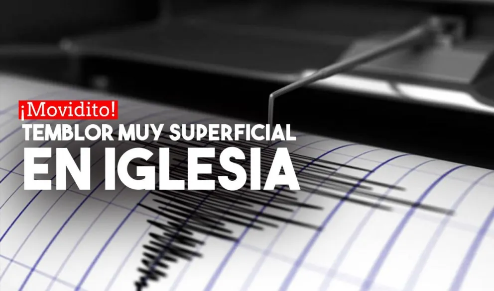 Un temblor muy superficial se sintió en San Juan