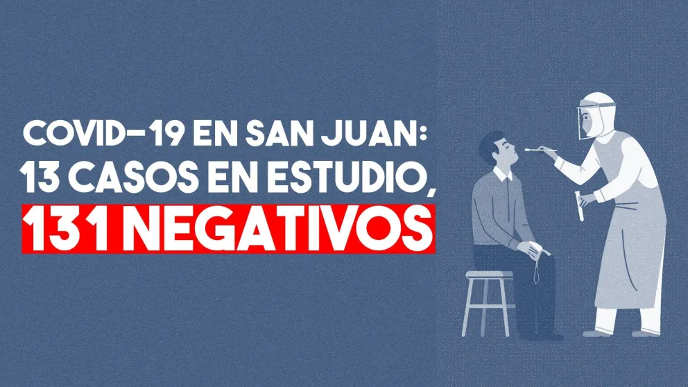 Coronavirus en San Juan: hubo 131 test negativos en las últimas 24 horas