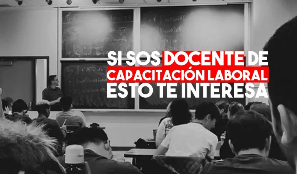 Inscriben a docentes de nivel Técnico y de Capacitación Laboral para interinatos y suplencias