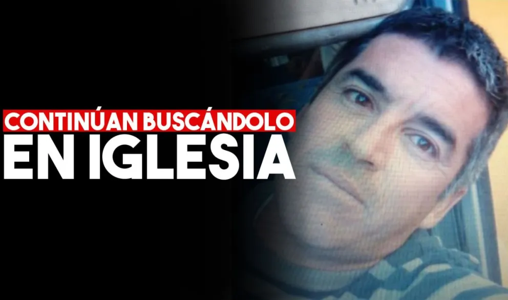 Con drones, continúa la búsqueda del hombre que desapareció en Iglesia