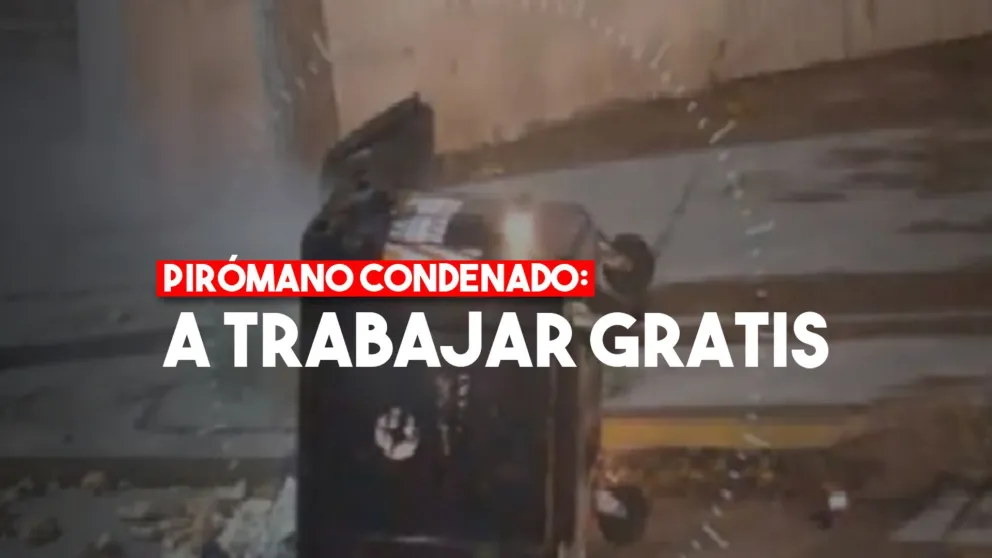 Prendió fuego un contenedor y ahora deberá realizar tareas comunitarias