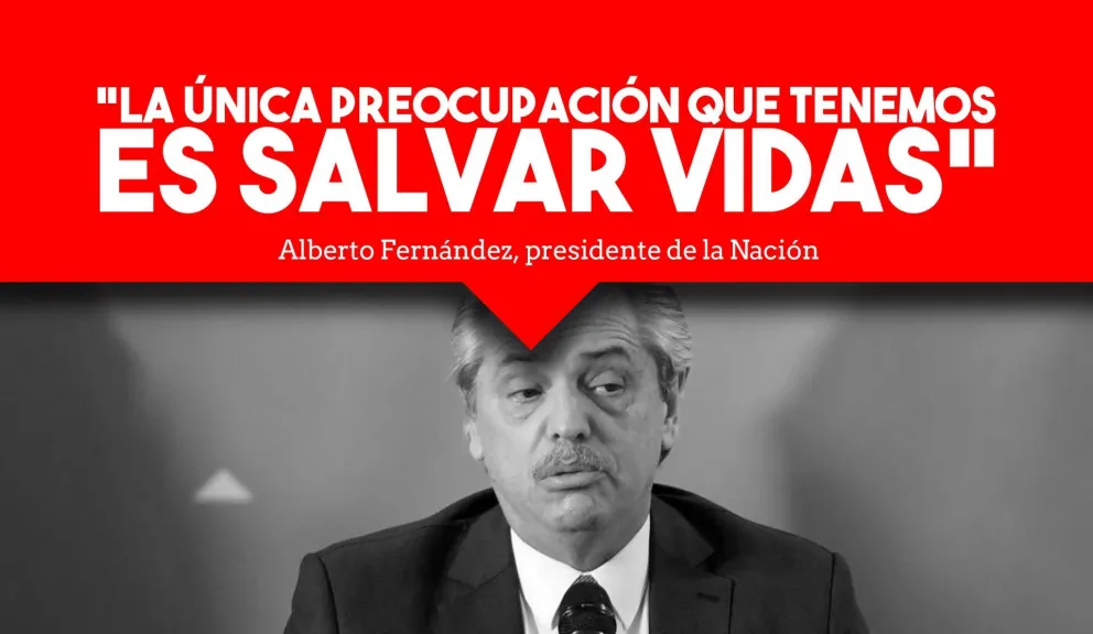 Alberto Fernández, tras las protestas anticuarentena: "La única preocupación que tenemos es salvar vidas"