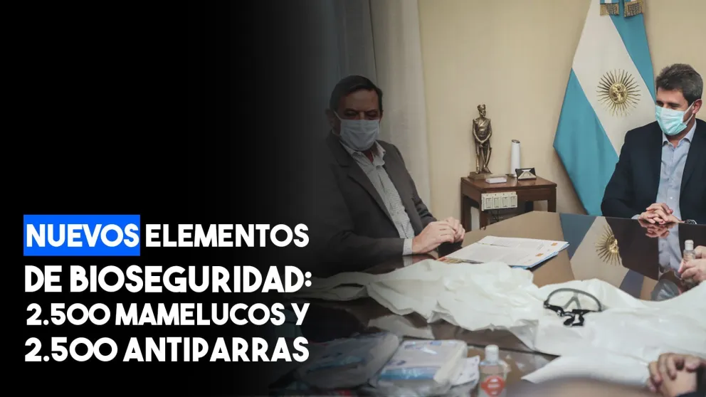 $2.6 millones para proteger al personal sanitario