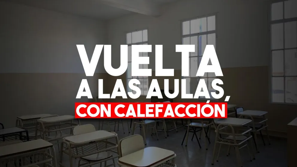 El Gobierno garantizó que habrá calefacción en las escuelas ante un posible regreso a clases