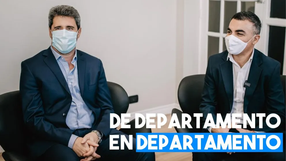 El Gobernador continua visitando los departamentos