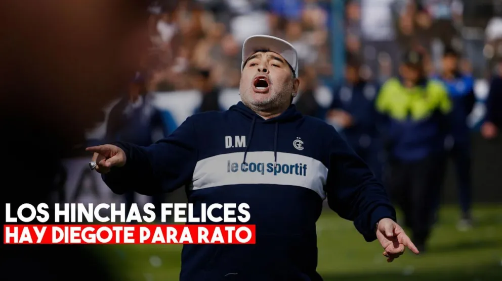 Maradona sigue en Gimnasia