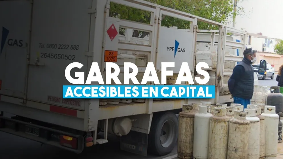 El camión de garrafas estará otra vez en Capital