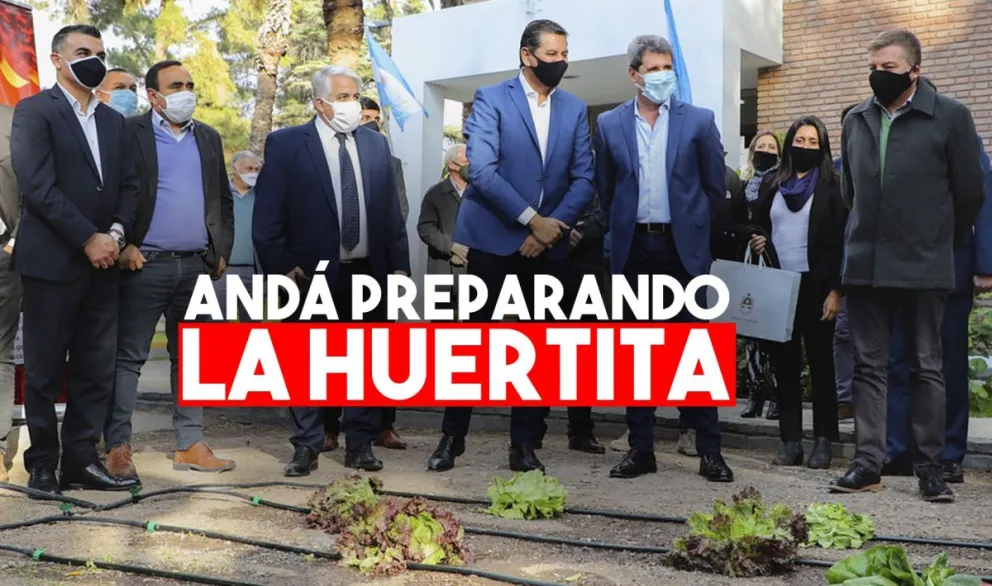 El gobierno provincial lanzó el programa "Mi Huerta"