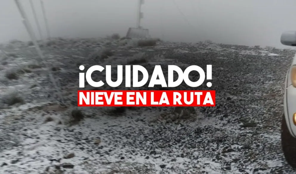 Tránsito con precaución: nieve en Iglesia