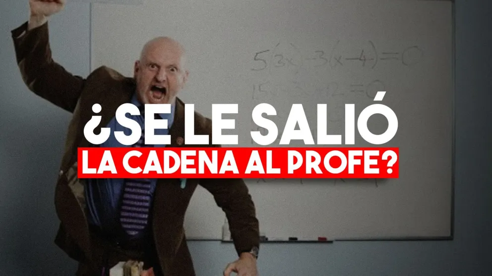 El polémico audio de un profesor a sus alumnos: "Me tienen los hue.. llenos"