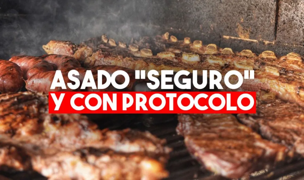 Presentaron un protocolo para el "asado seguro"