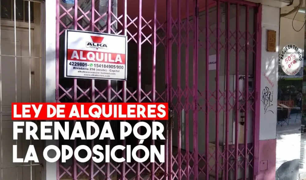 Tensión en el Senado: La oposición frenó el tratamiento de la Ley de Alquileres