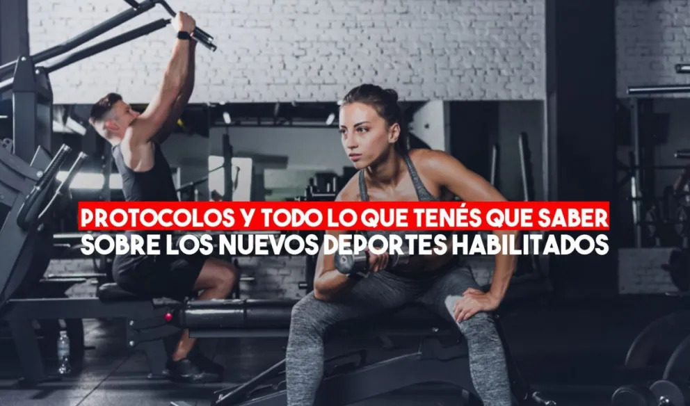 El lunes se reactivarán los gimnasios y seis nuevas disciplinas deportivas