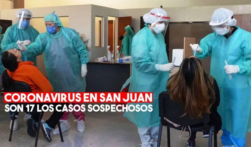 Coronavirus en San Juan: aumentan a 17 los casos sospechosos