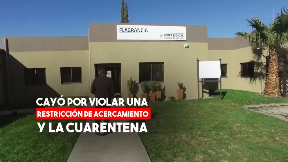Atraparon a un hombre por violar el aislamiento y una restricción de acercamiento