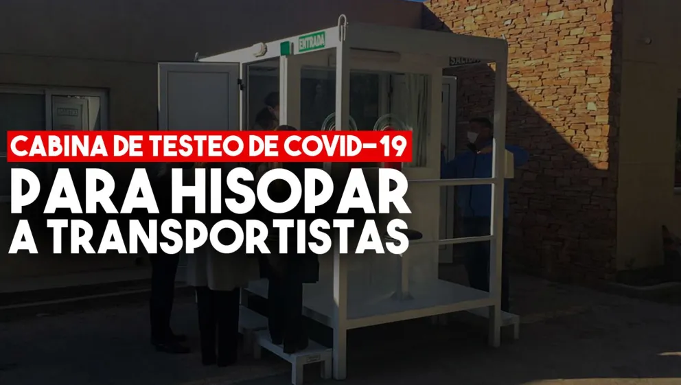 Pondrán cabinas para hisopar a transportistas en los ingresos a la provincia