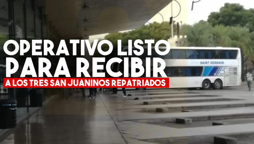 Son tres los sanjuaninos que viajaron en el colectivo con el pasajero con Covid-19