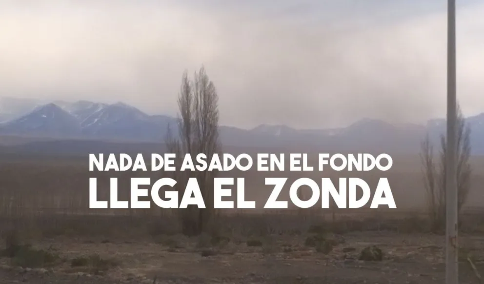 Calingasta e Iglesia: sube la temperatura por la llegada de Zonda