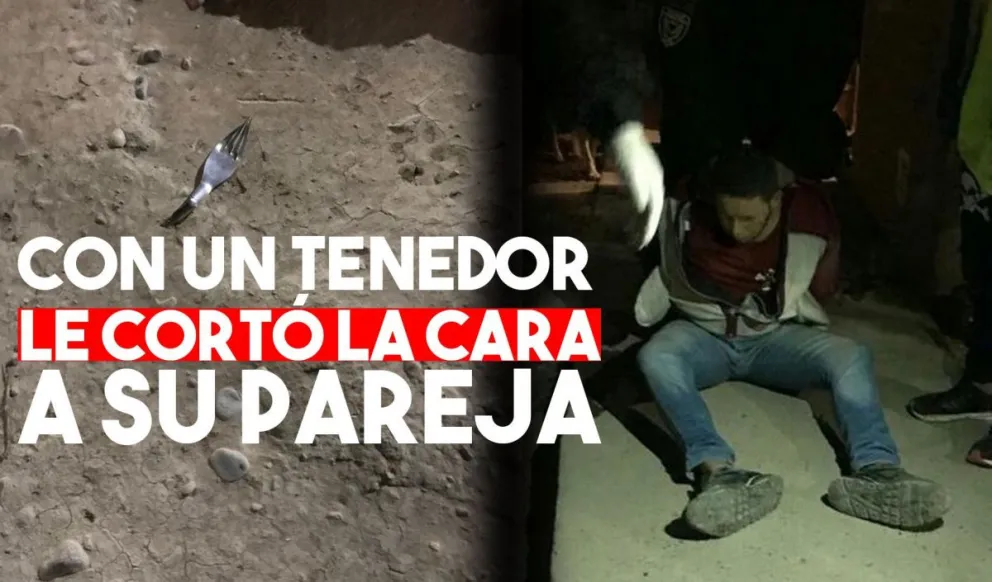 Arrastró a su mujer mientras la hería a puntazos en el cuerpo
